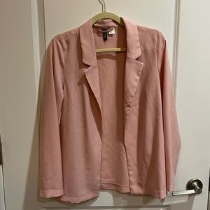 Pink lightweight blazer